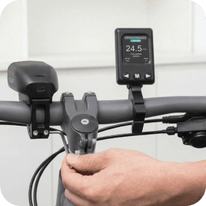 Snap Onto Handlebars.